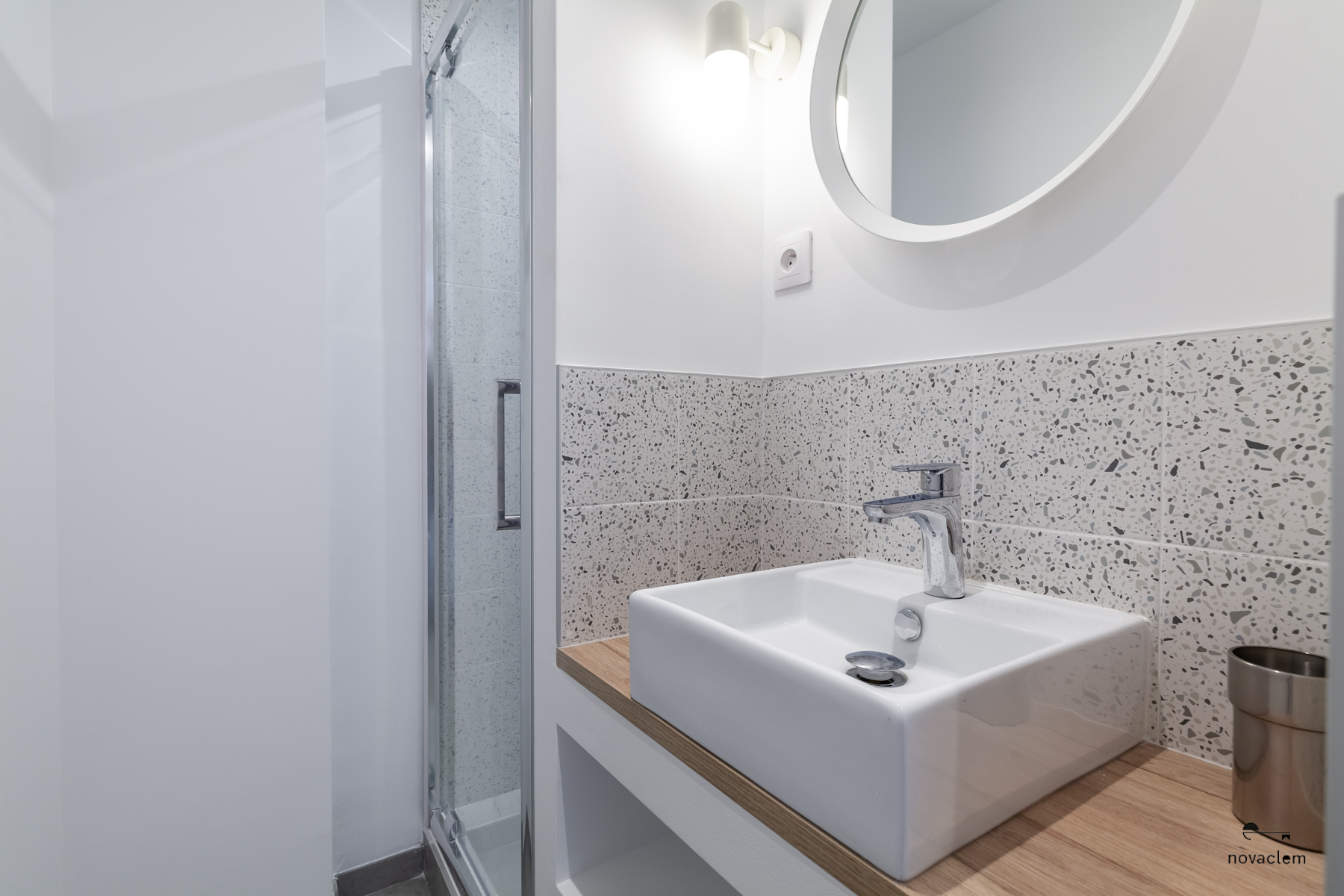 Novaclem -Salle de bain T3 Blancarde - Investissement Marseille