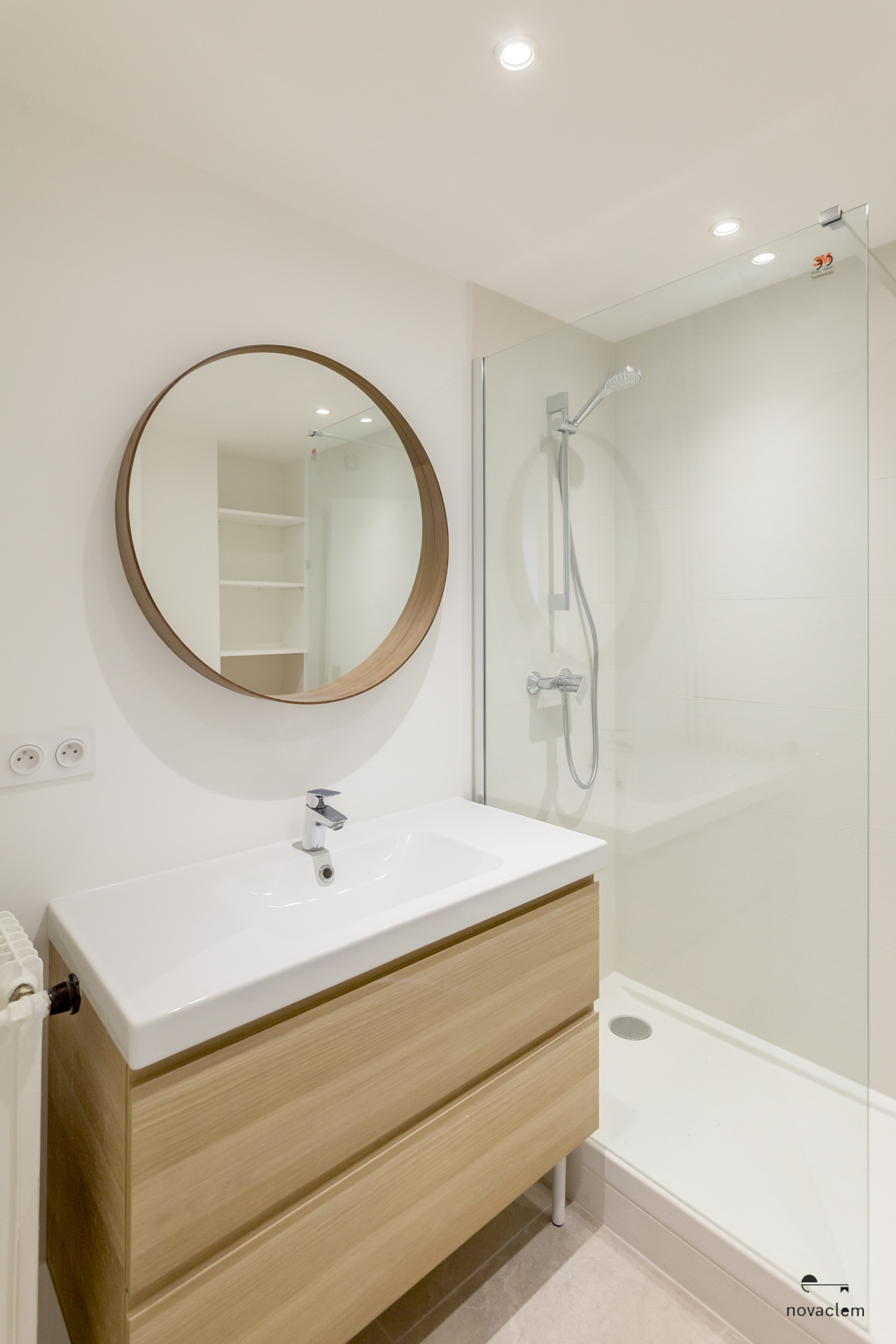 Novaclem - salle de bain colocation Canada après travaux - Investissement Marseille