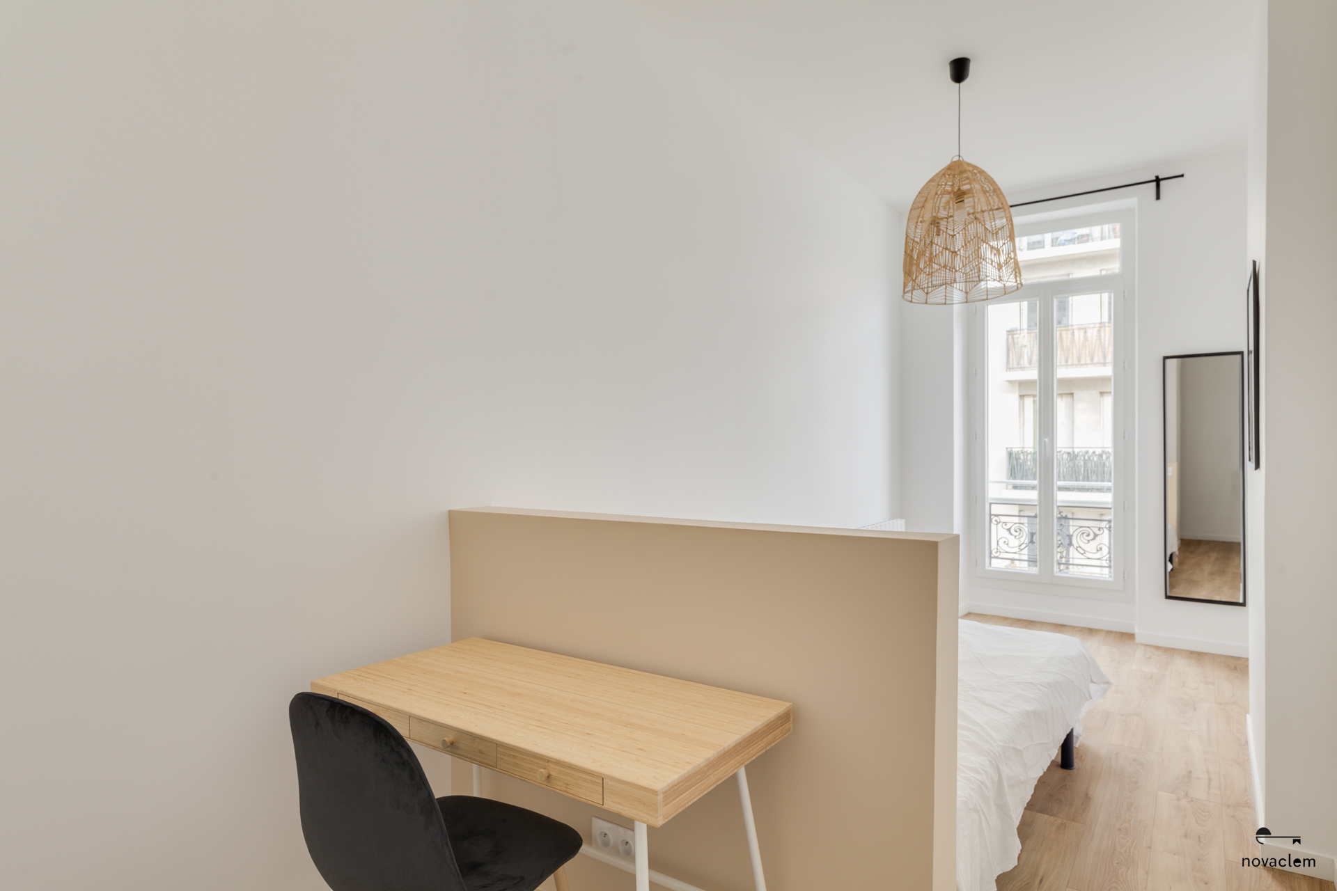 Novaclem - chambre T4 Castellane - après travaux - Investissement Marseille