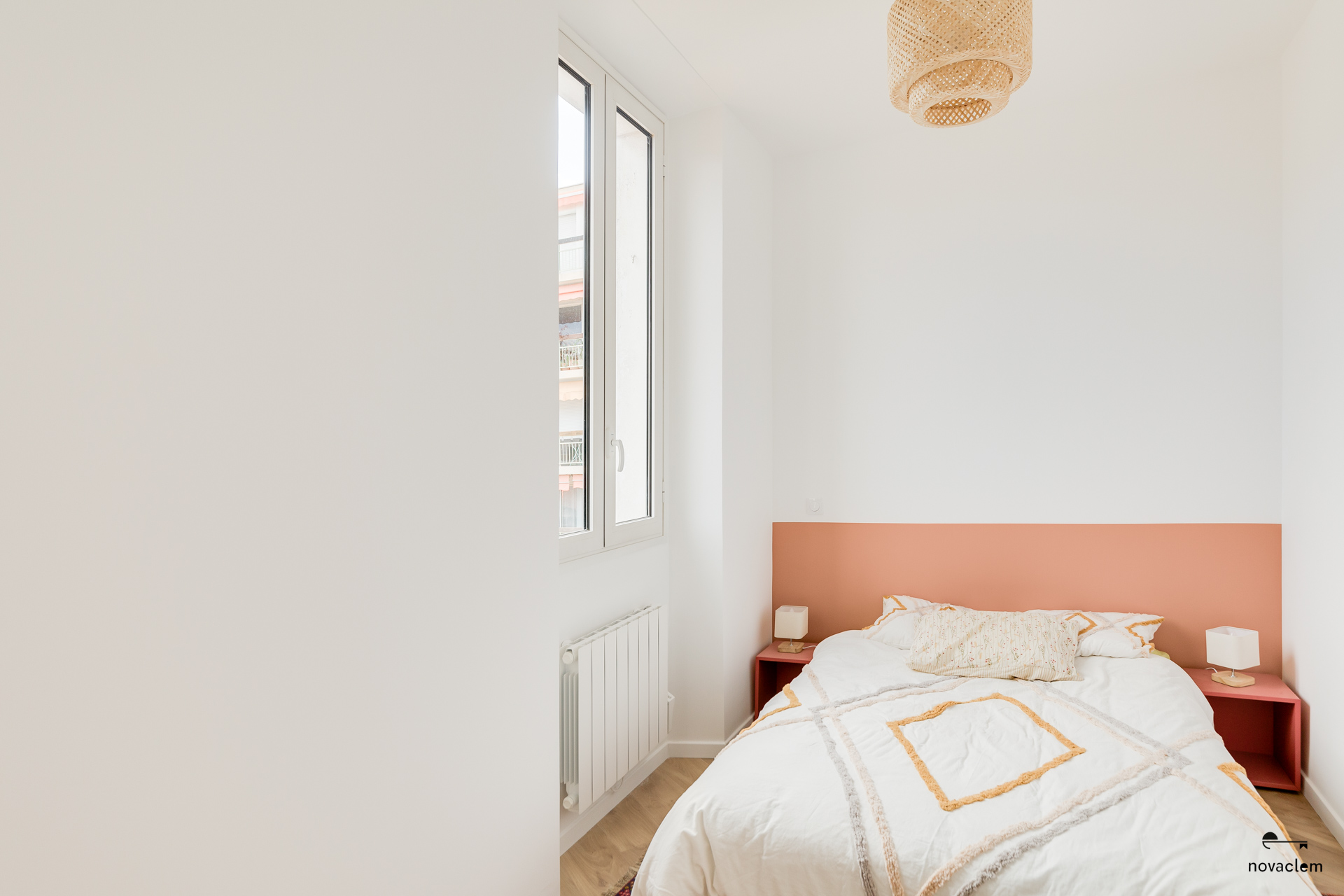 Novaclem - chambre T2 Loubière - après travaux - Investissement Marseille