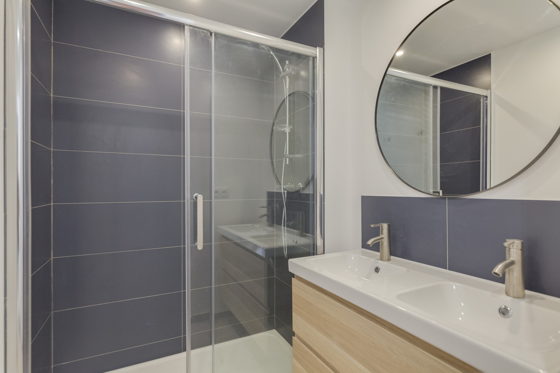 Novaclem - salle de bain T3 Antoine Pons - après travaux - Investissement Marseille