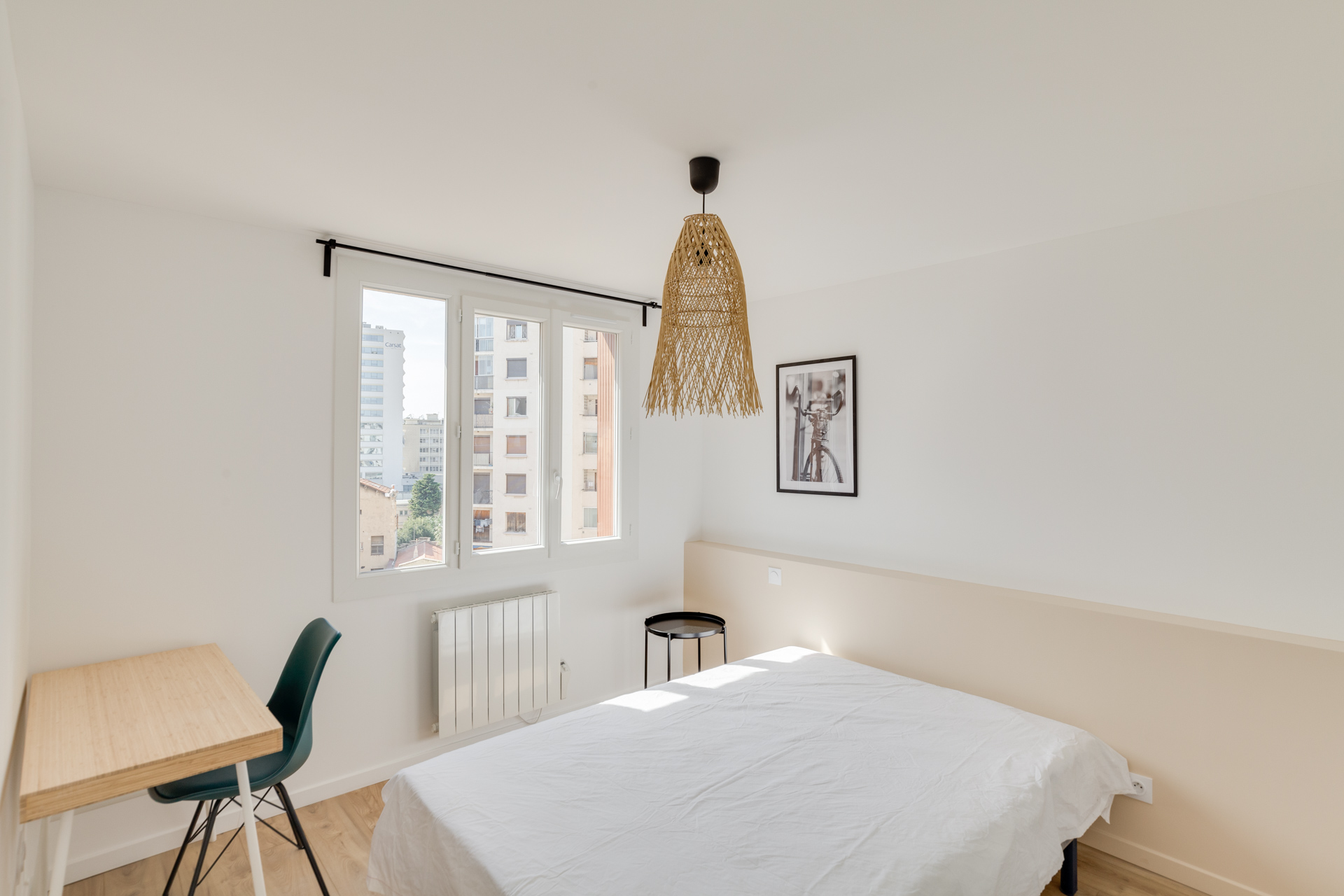 Novaclem - chambre 2 T3 Antoine Pons - après travaux - Investissement Marseille