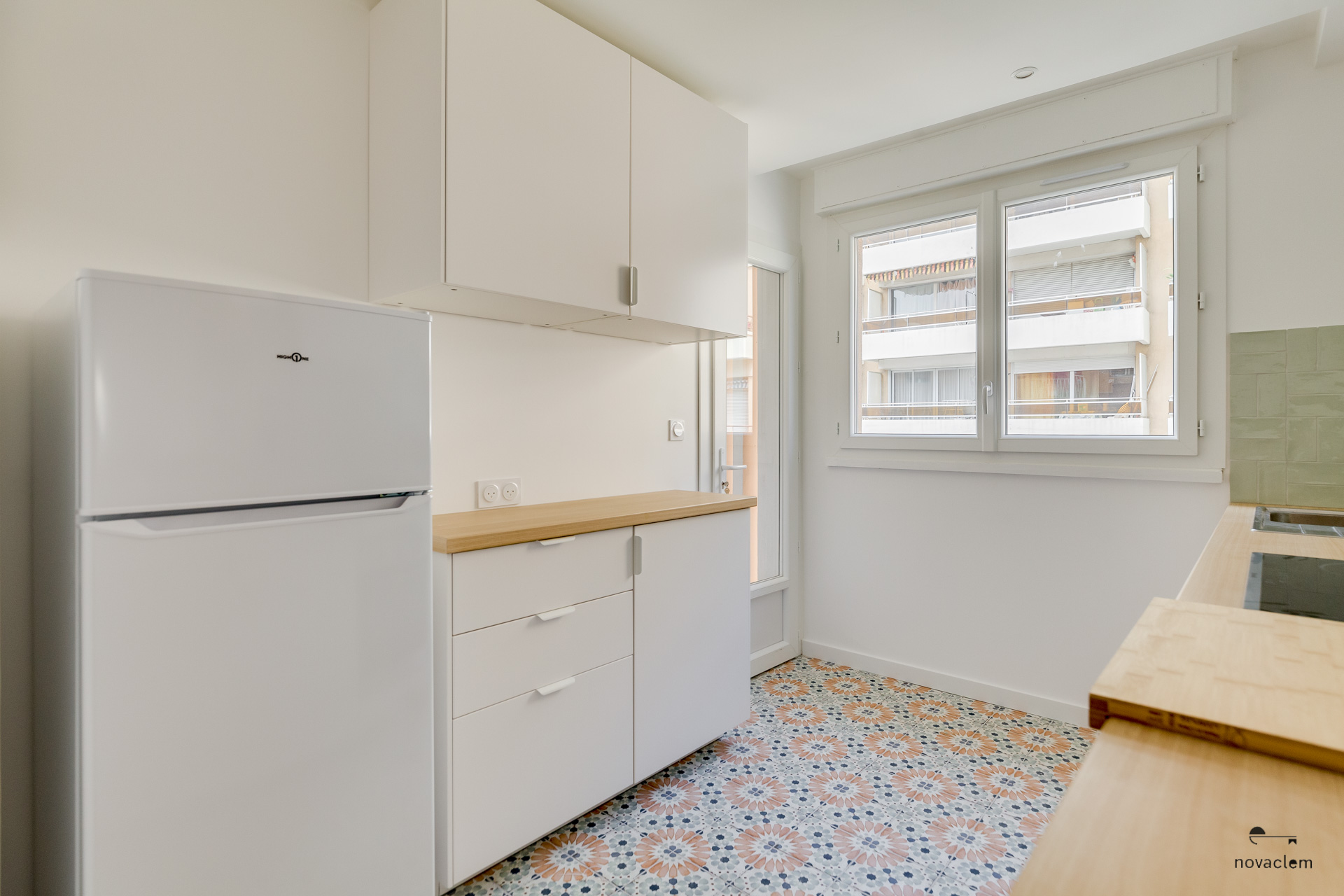 Novaclem - cuisine T3 Camas - après travaux - Investissement Marseille