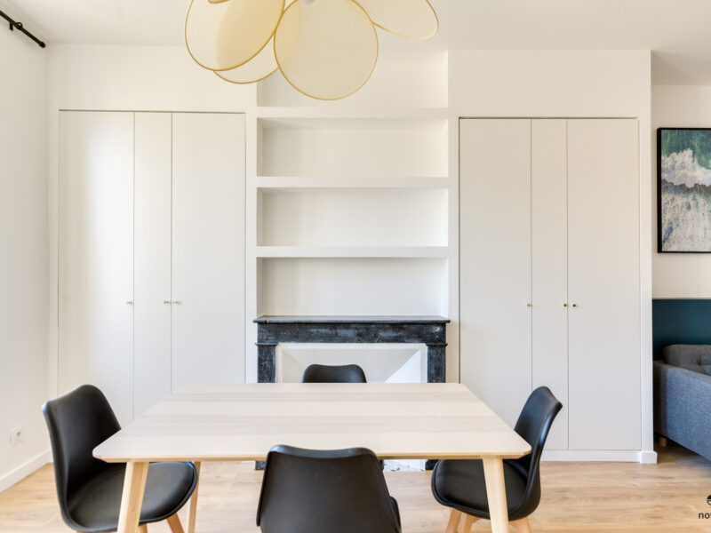 Novaclem - salle à manger T2 Decazes - après travaux - Investissement Marseille