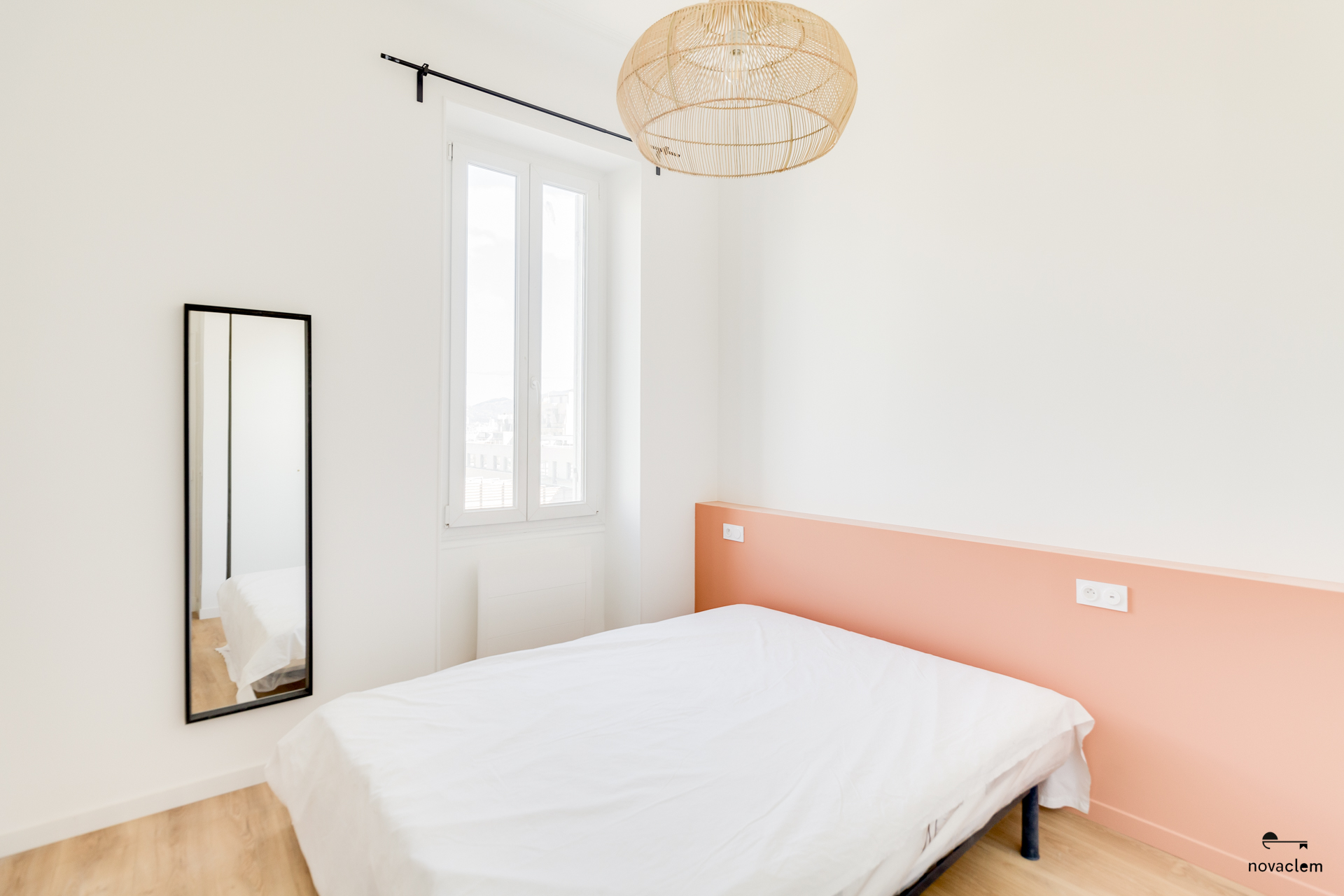 Novaclem - chambre T2 Breteuil - après travaux - Investissement Marseille