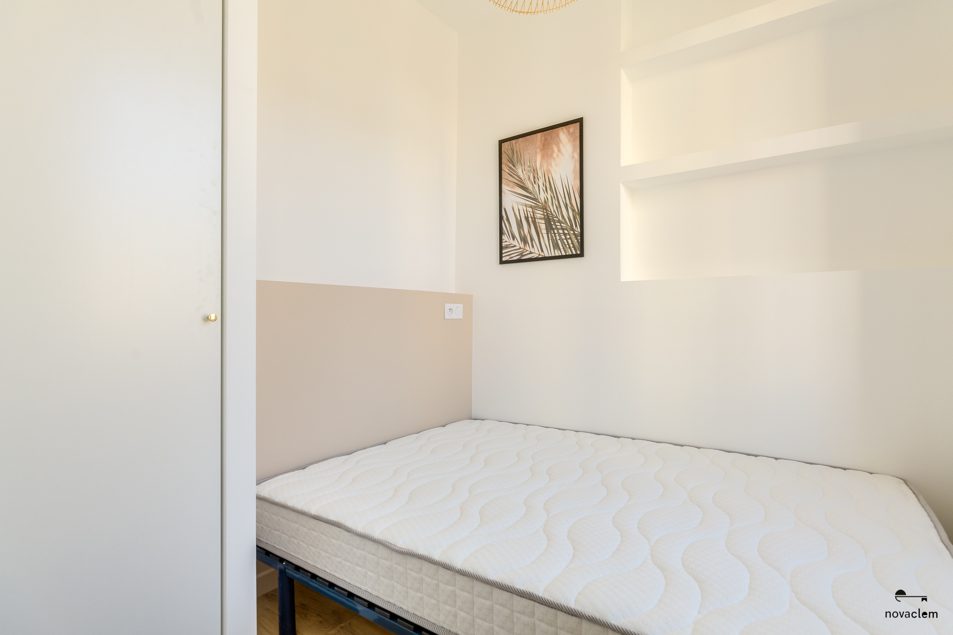 Novaclem - chambre T2 Decazes - après travaux - Investissement Marseille